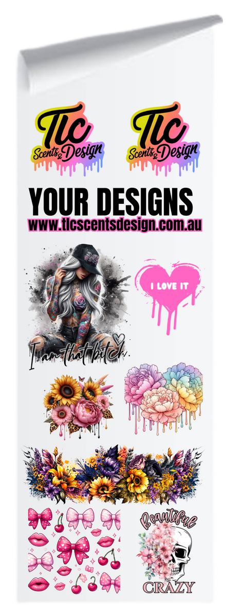 DTF - Direct to Film transfer – TLC Scents & Design