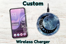 Load image into Gallery viewer, Personalised Custom Wireless Charger - Moon crystal