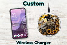 Load image into Gallery viewer, Personalised Custom Wireless Charger - Cowboy hat and beer
