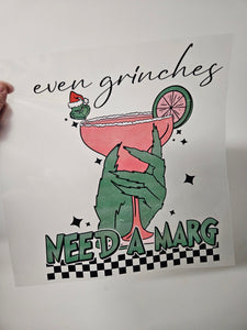 DTF Print - Grinch marg