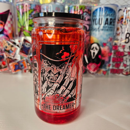 Lava Blood Drip Snowglobe Tumbler 🔪🩸