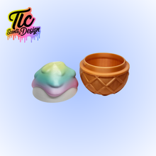 Load image into Gallery viewer, 🍦✨ Sugar Dragons in a Cone Home ✨🍦