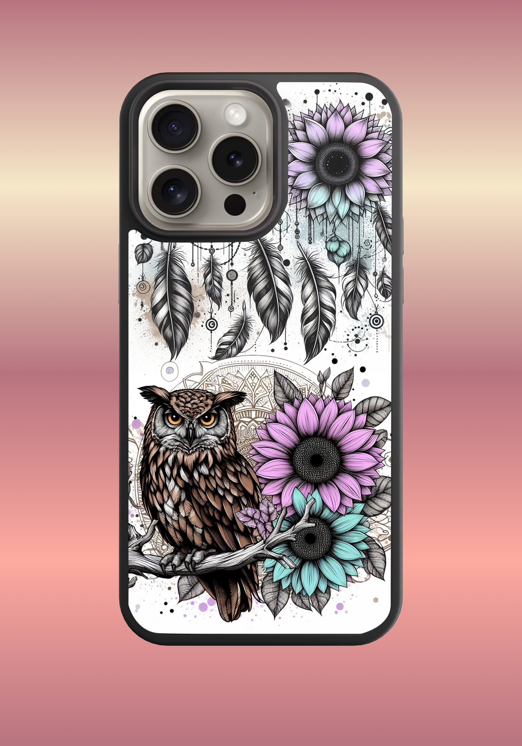Custom phone case - Owl