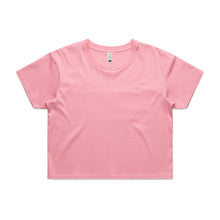 Load image into Gallery viewer, Ladies CROP TEE- MISSTUNED MERCH