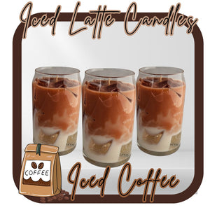 Iced Latte Candle  - Coffee Latte