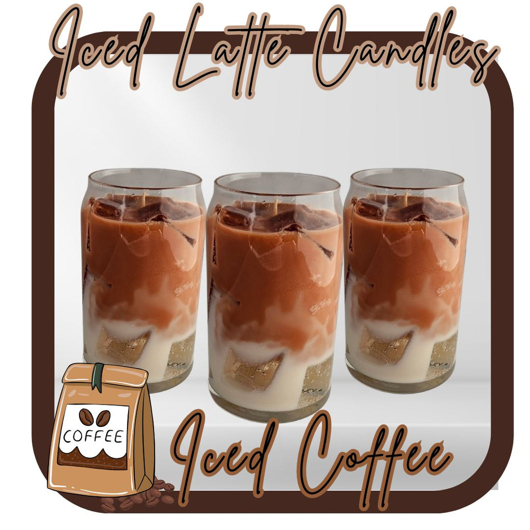 Iced Latte Candle  - Coffee Latte