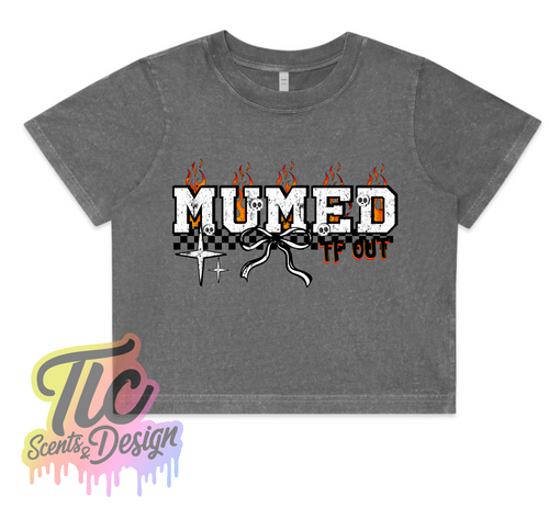 Ladies CROP TEE- MUMED TF OUT