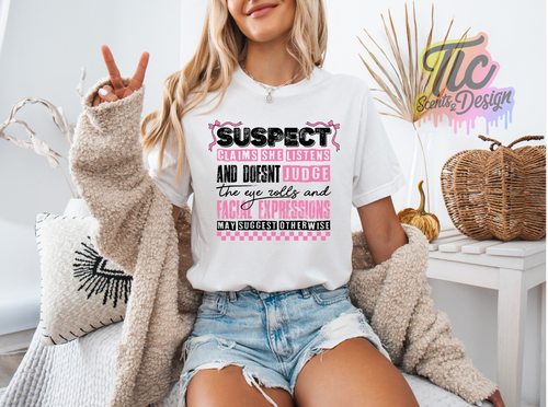 DTF Print Transfer - Suspect claims listens and doesn't judge