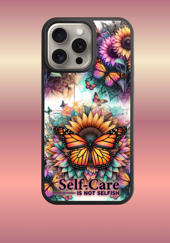 Custom phone case - Self care Butterflies