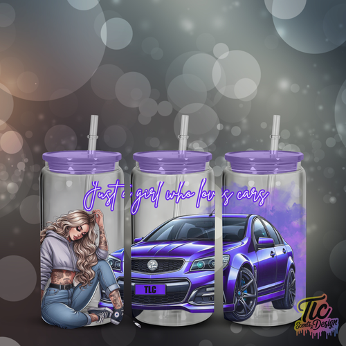 16oz Acrylic tumbler - HOLDEN COMMODORE GIRL