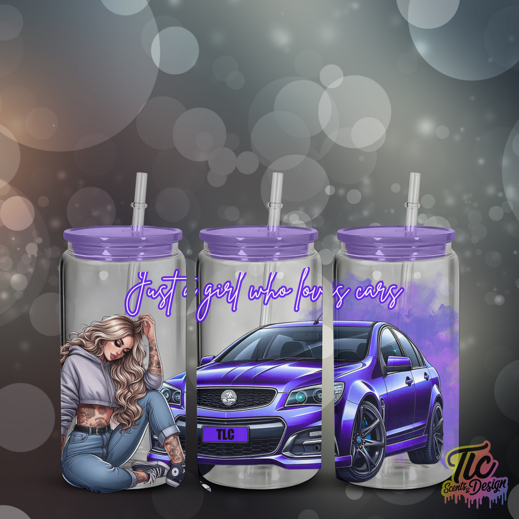 16oz Acrylic tumbler - HOLDEN COMMODORE GIRL