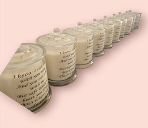 Personalised Candles