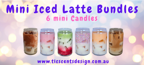 MINI Iced Latte Candle bundles