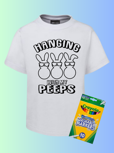 Easter Colouring in Shirt