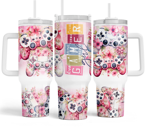 40oz Tumbler - Gamer Girl