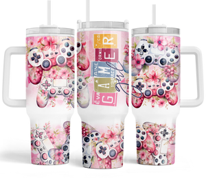 40oz Tumbler - Gamer Girl